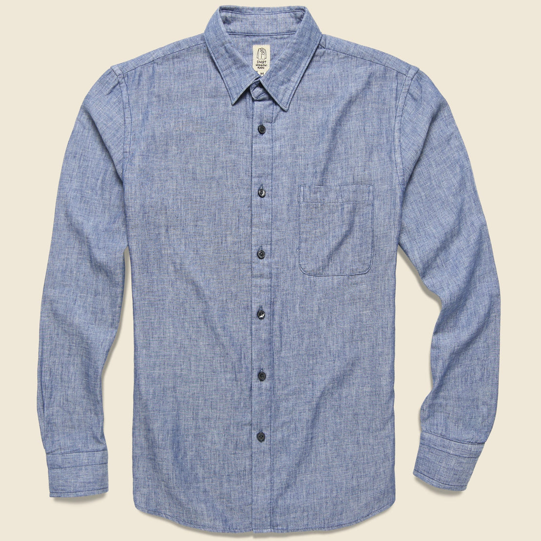 Vintage Double Gauze Shirt - Light Indigo