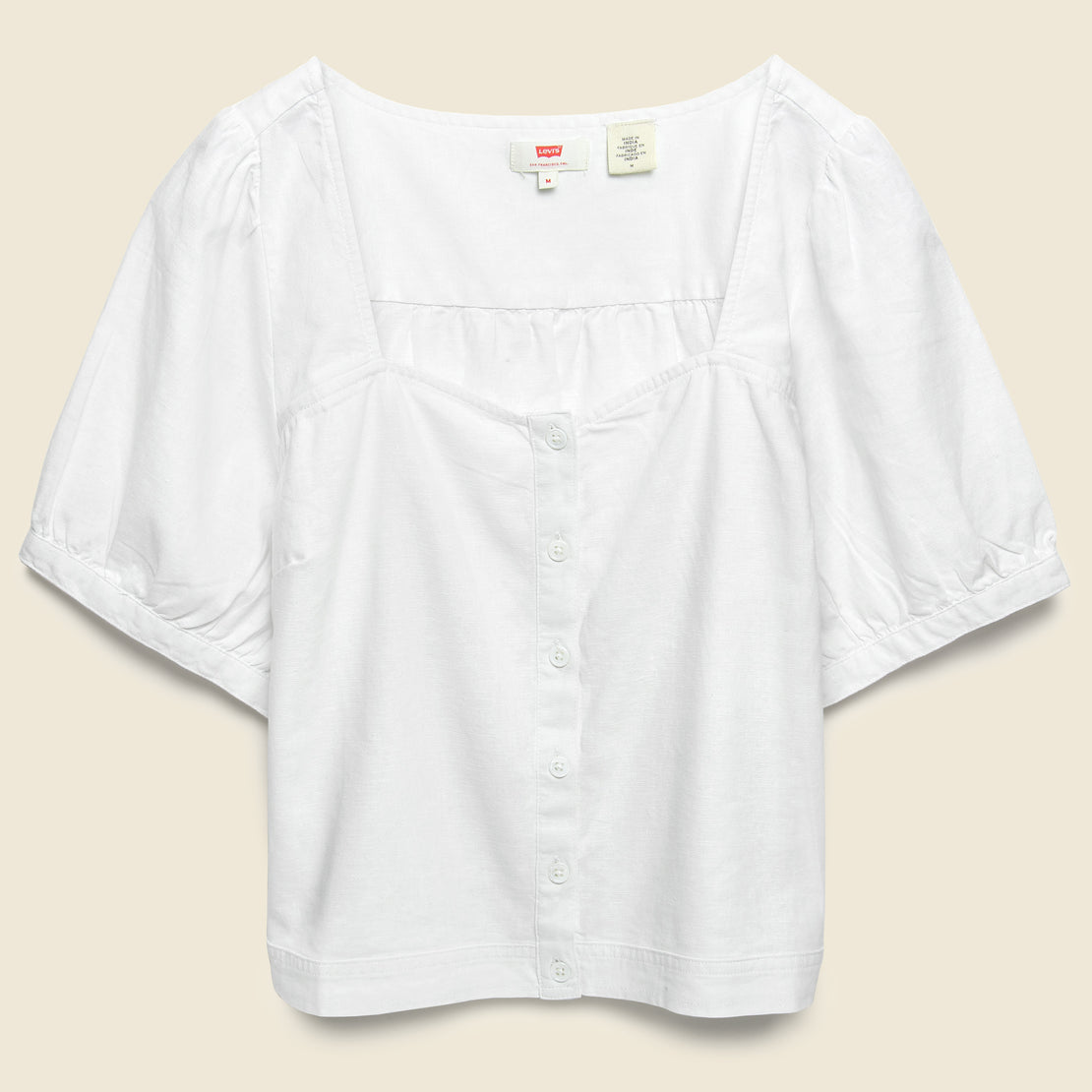 levis top white