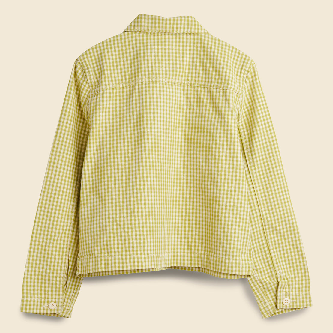 Shrunken Chore Coat - Split Pea Check