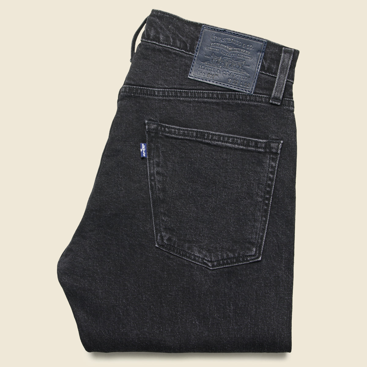 Top 54+ imagen levi’s 511 selvedge black