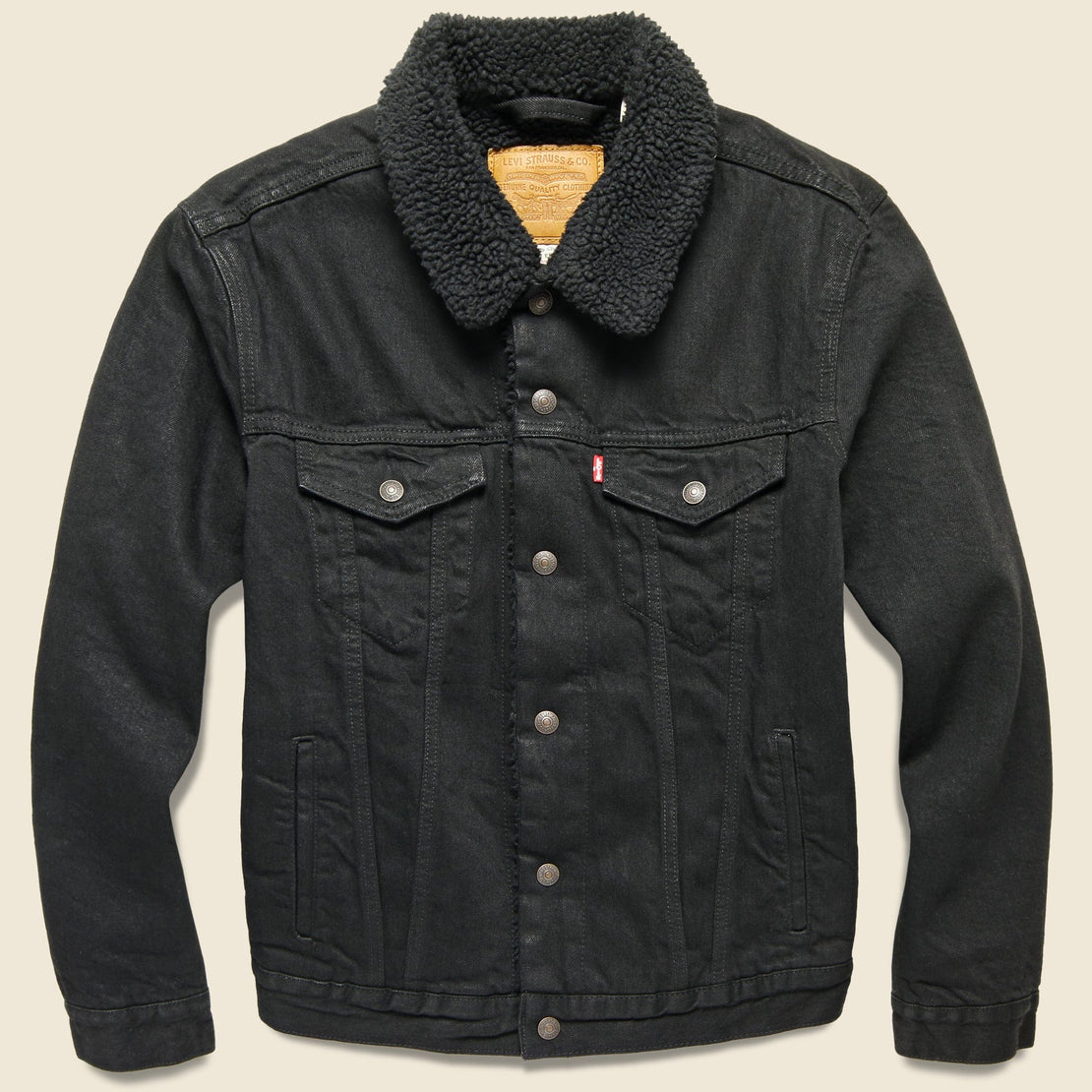 levi strauss type 3 sherpa trucker