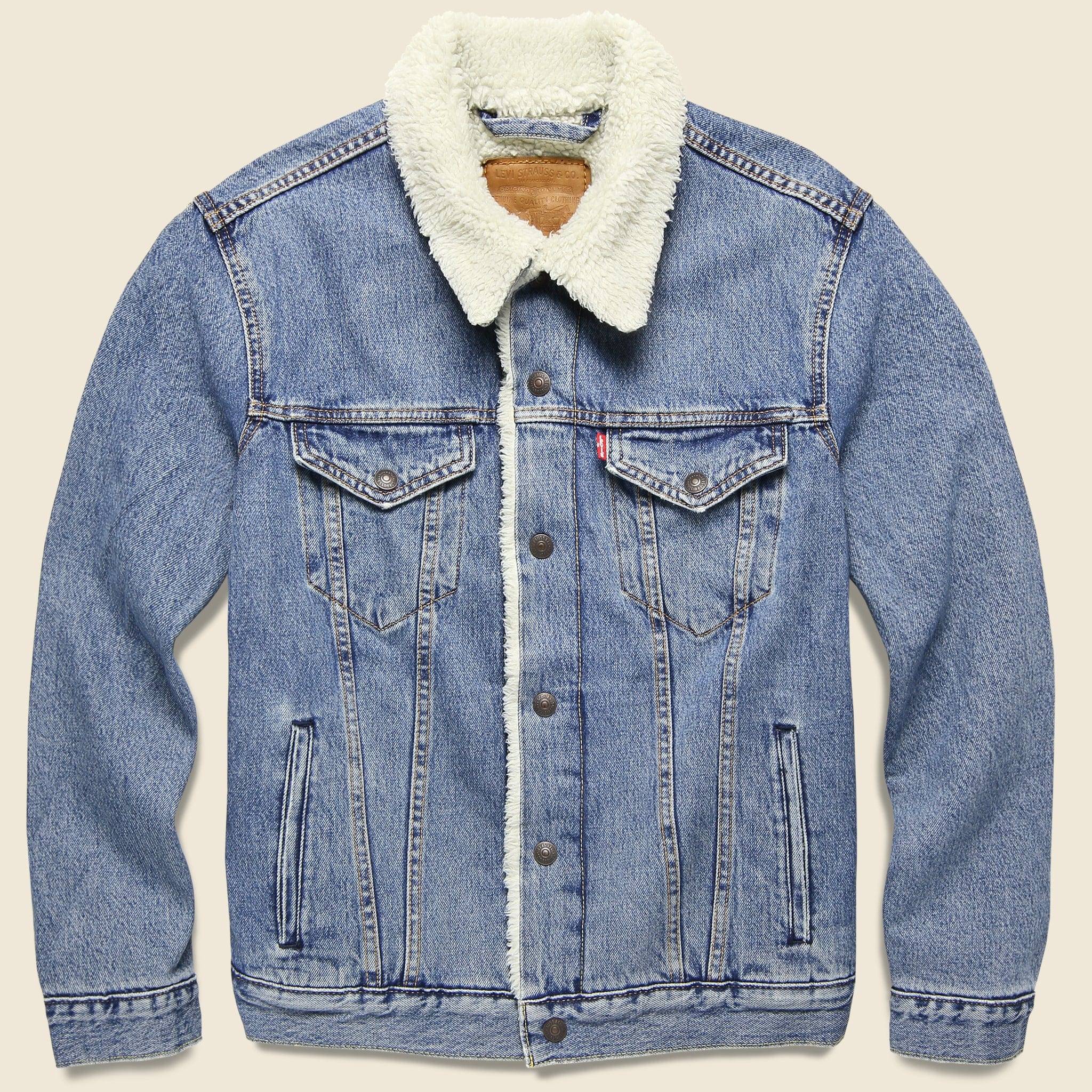 levi's type iii sherpa trucker jacket