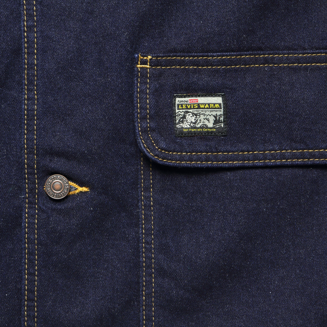 Cypress Chore Coat - Dark Indigo Rinse