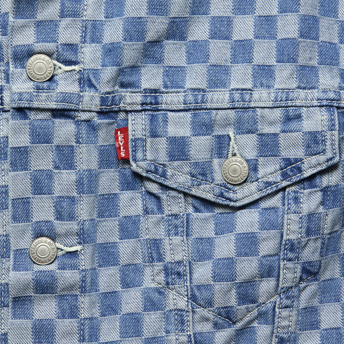 levis checkmate denim jacket