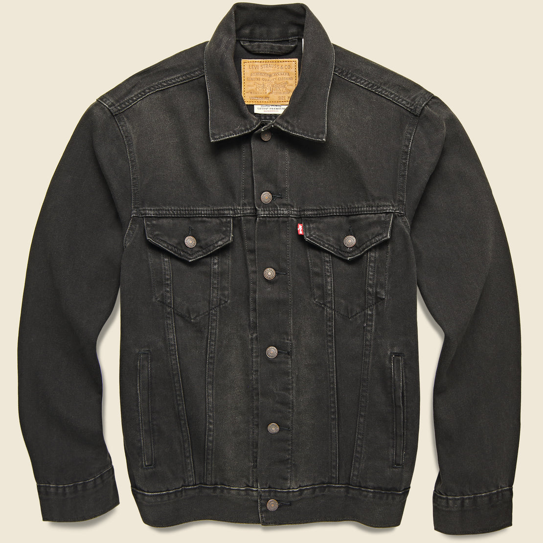 Top 77+ imagen levi’s premium vintage fit trucker jacket