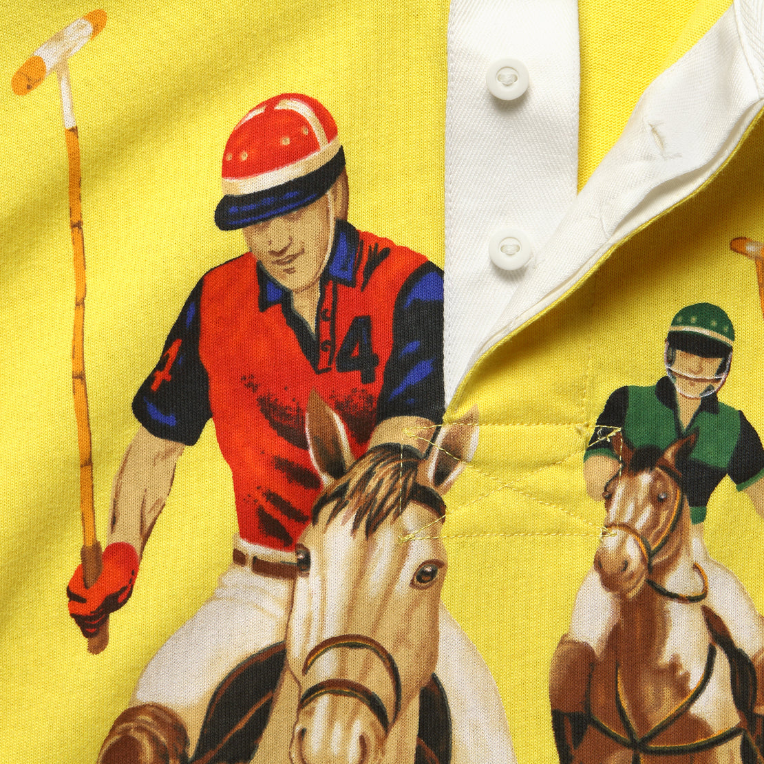 Five Horseman Rugby Polo - Fall Yellow