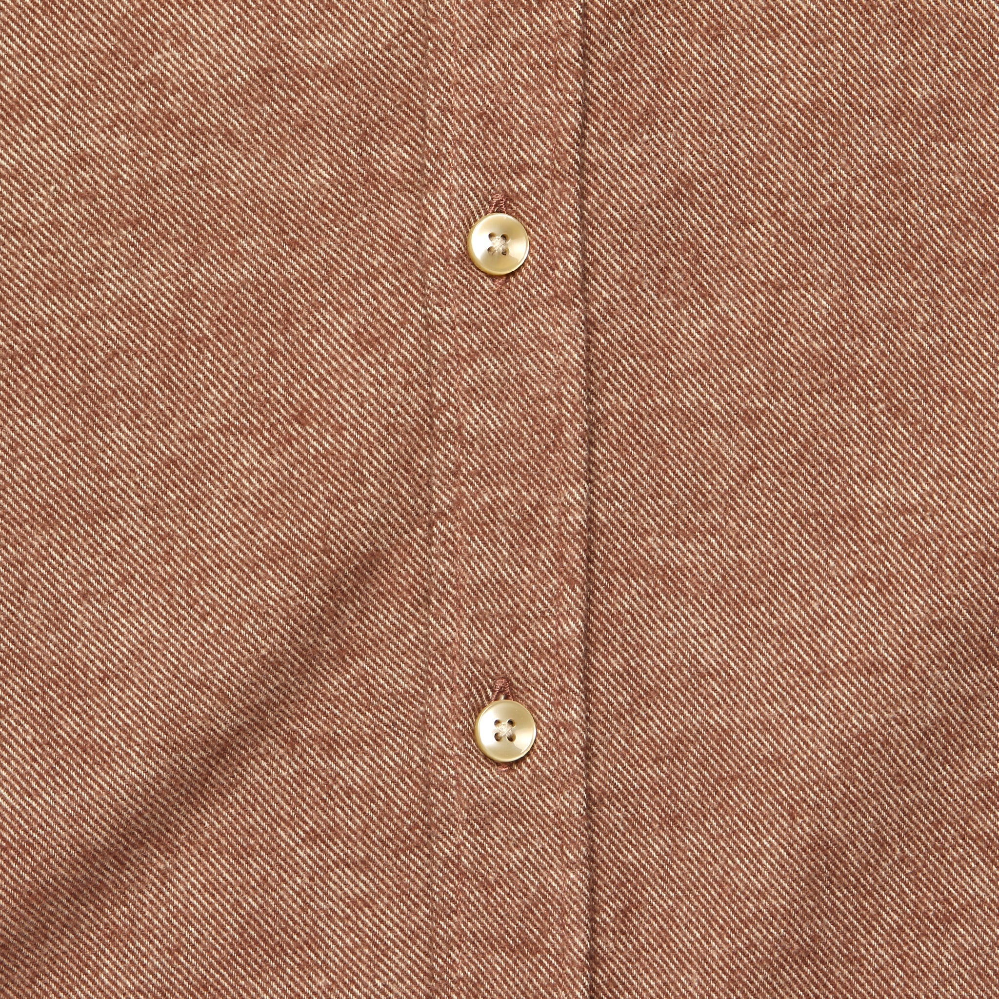 Teca Solid Flannel - Cinnamon