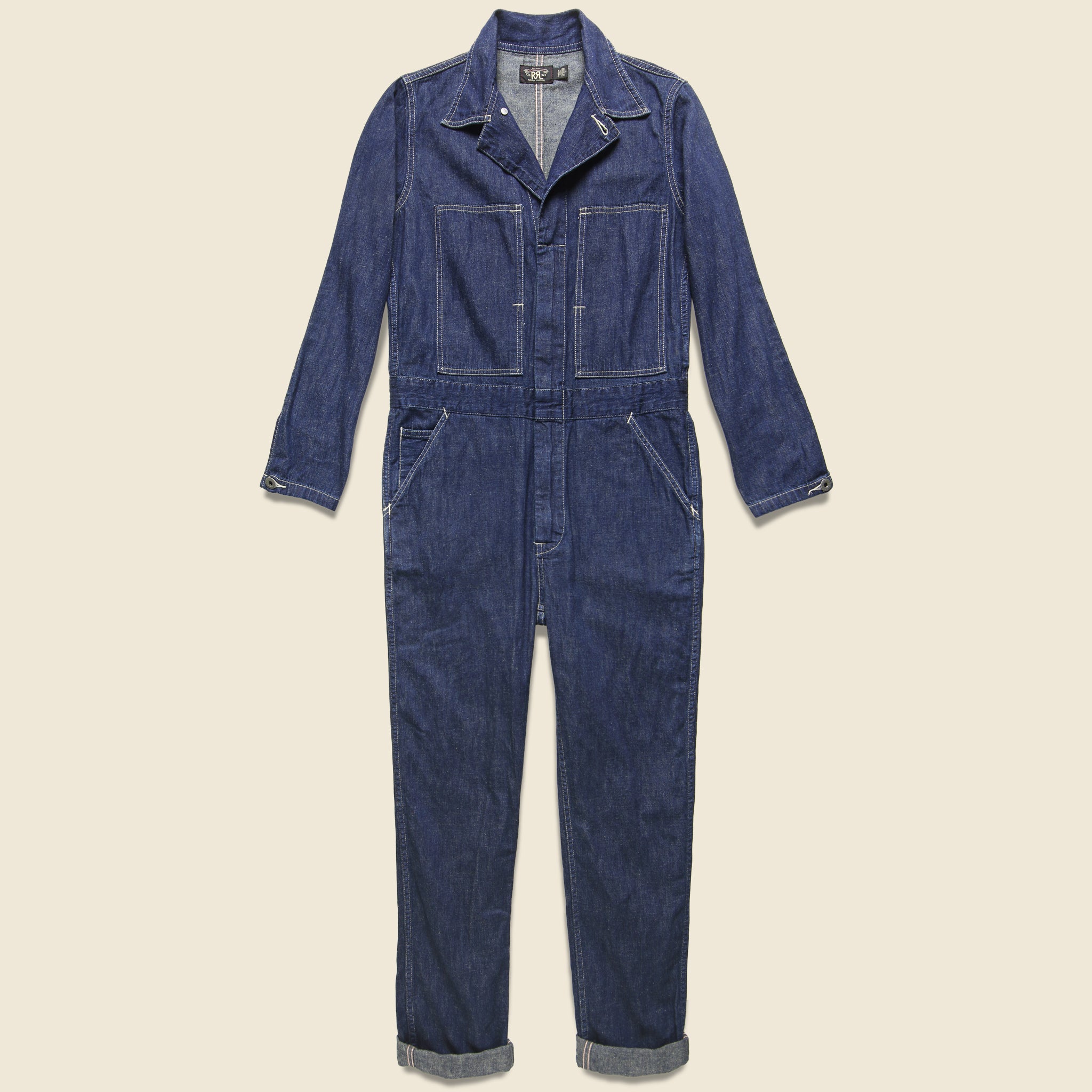 Drew Denim Coverall - Rinse Wash