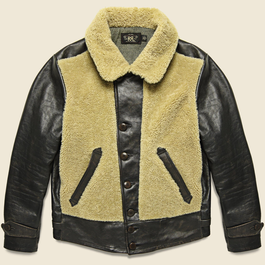 rrl shearling