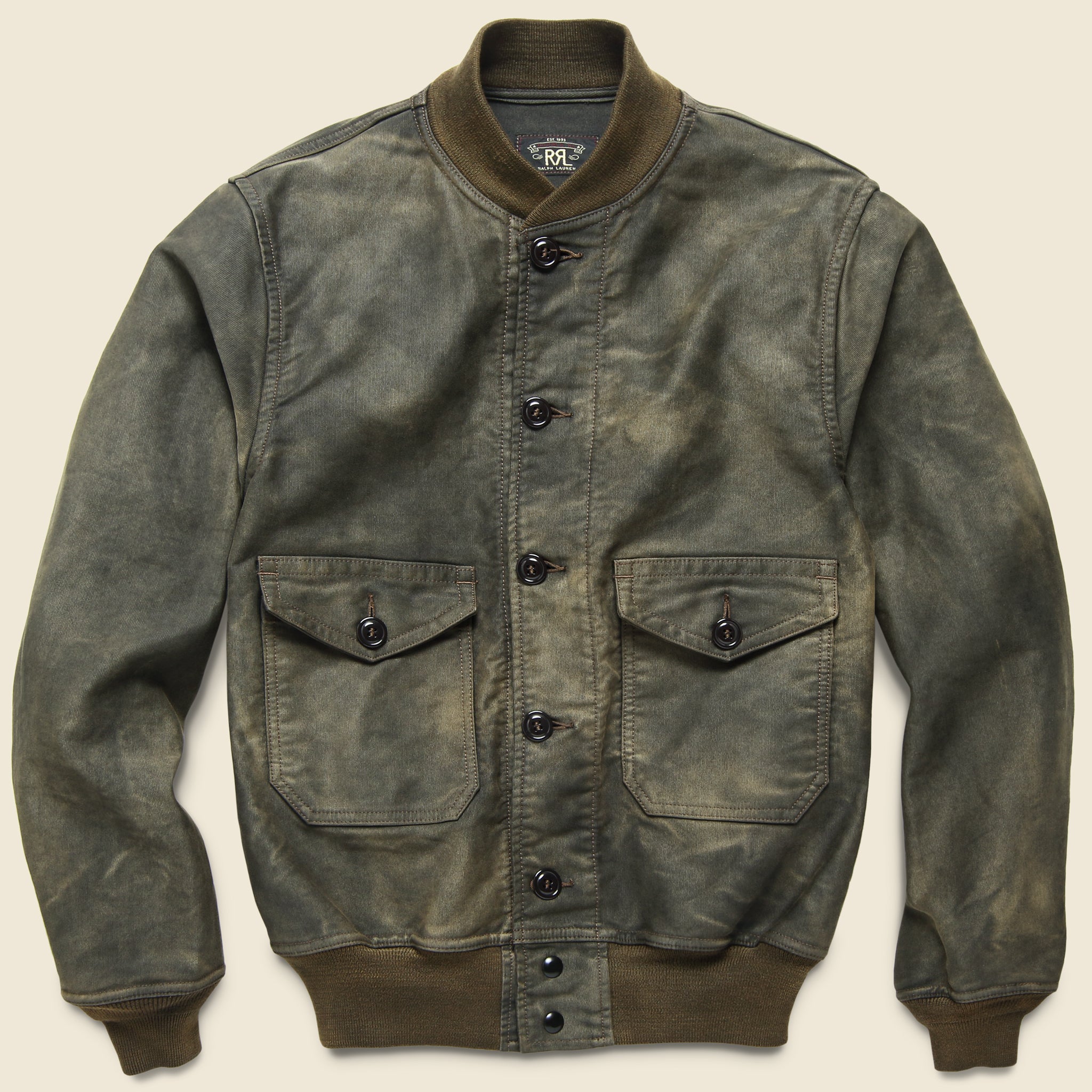 rrl flight jacket