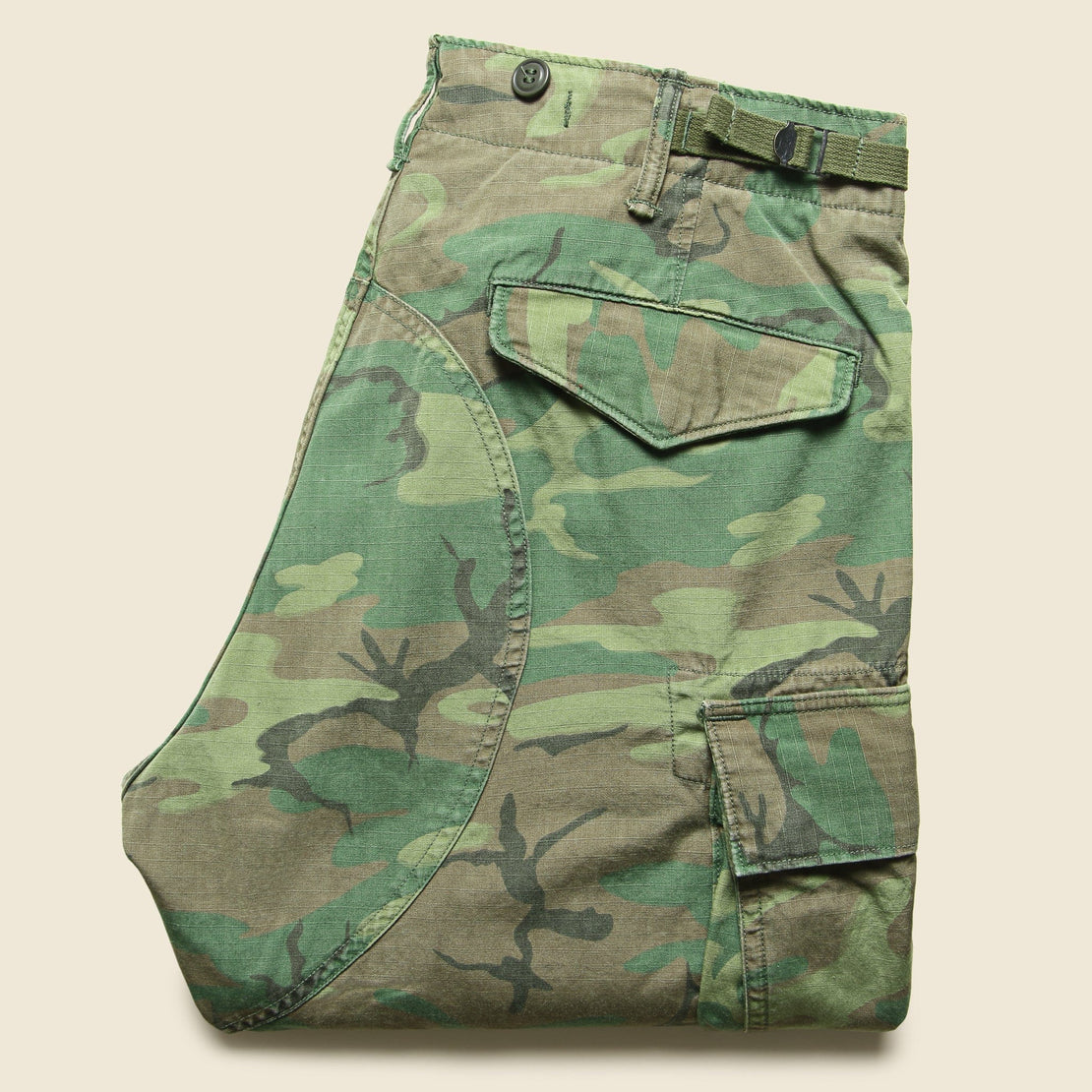 rrl camo cargo pants