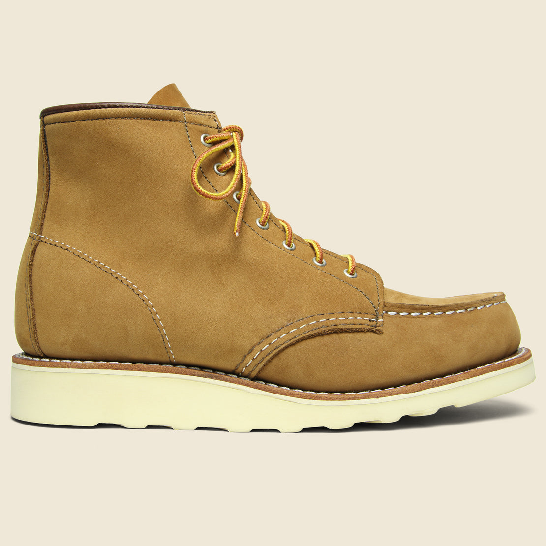 red wing moc toe steel toe