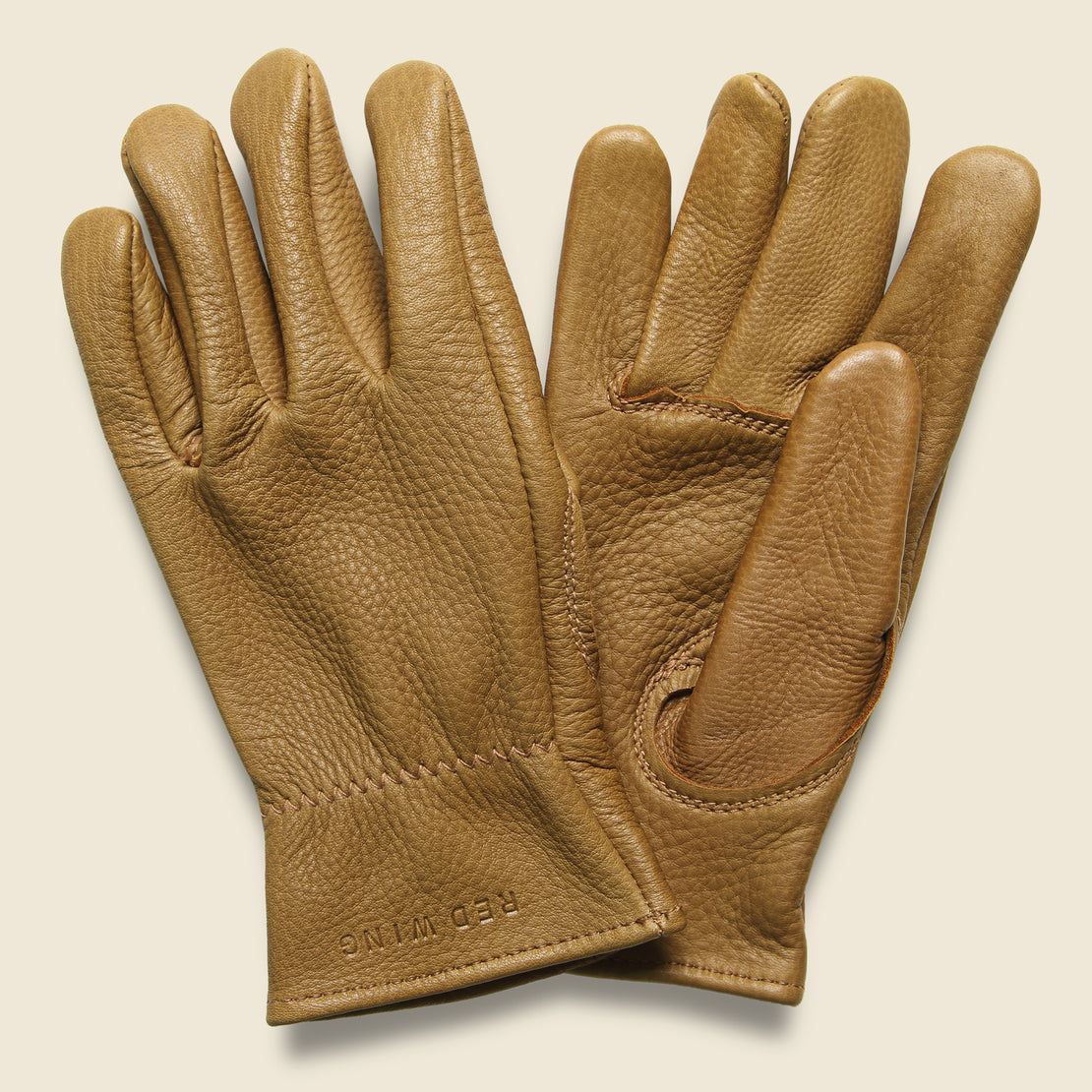 Buckskin Unlined Gloves -