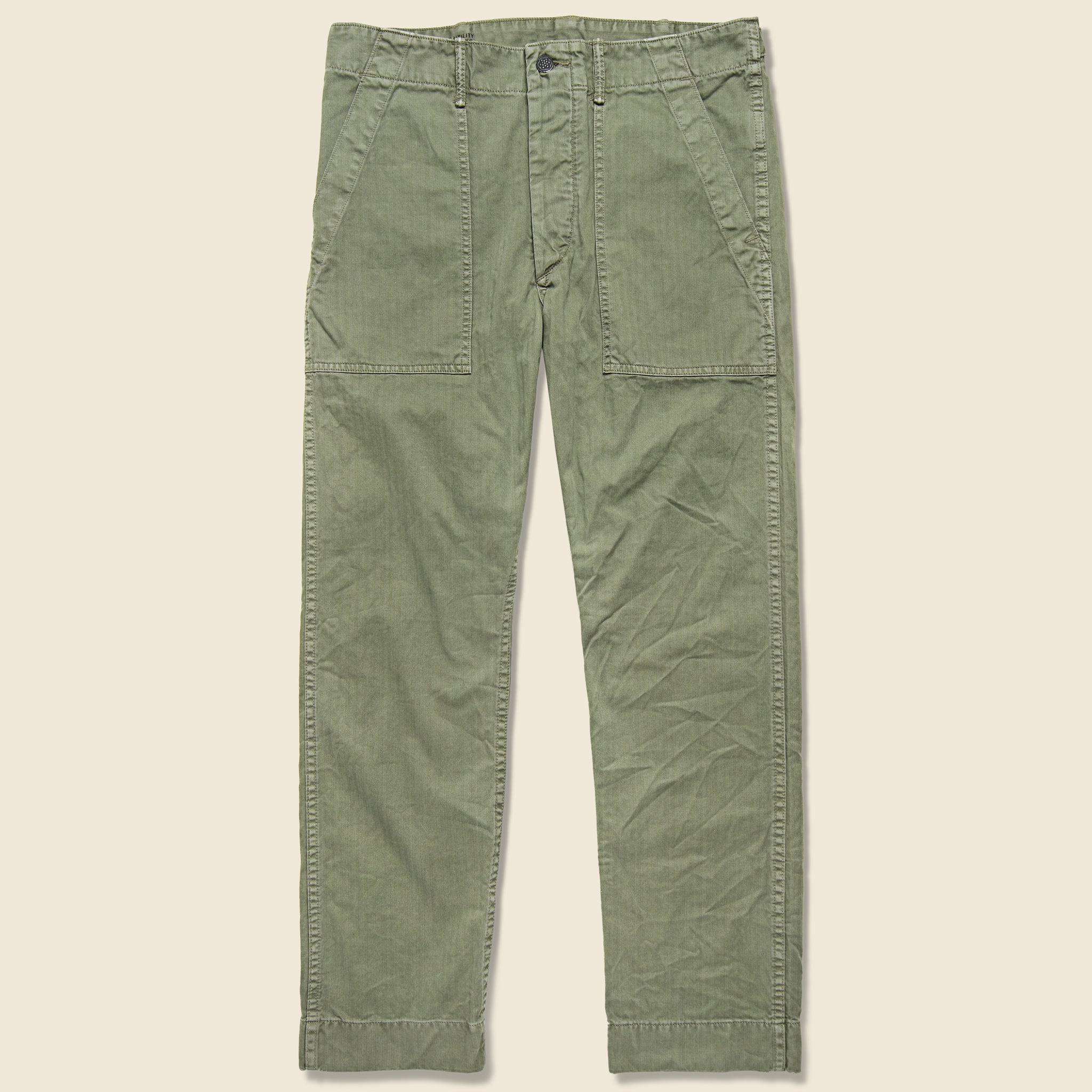 Army Cotton Herringbone Utility Pant 