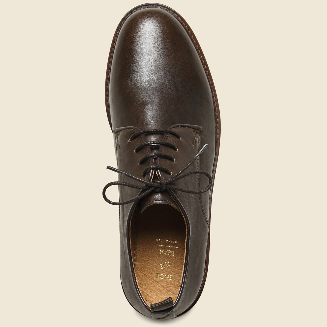 Leather Oxford - Light Brown