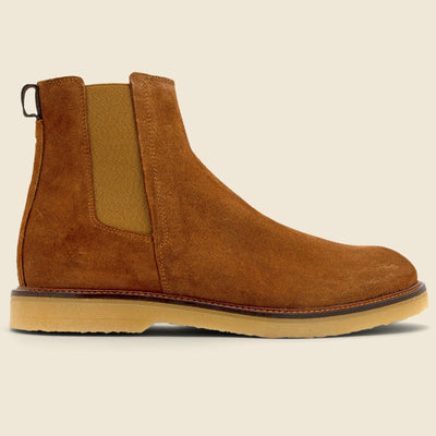 Shoe The Bear Dev Chelsea Boot in Sand II Suede