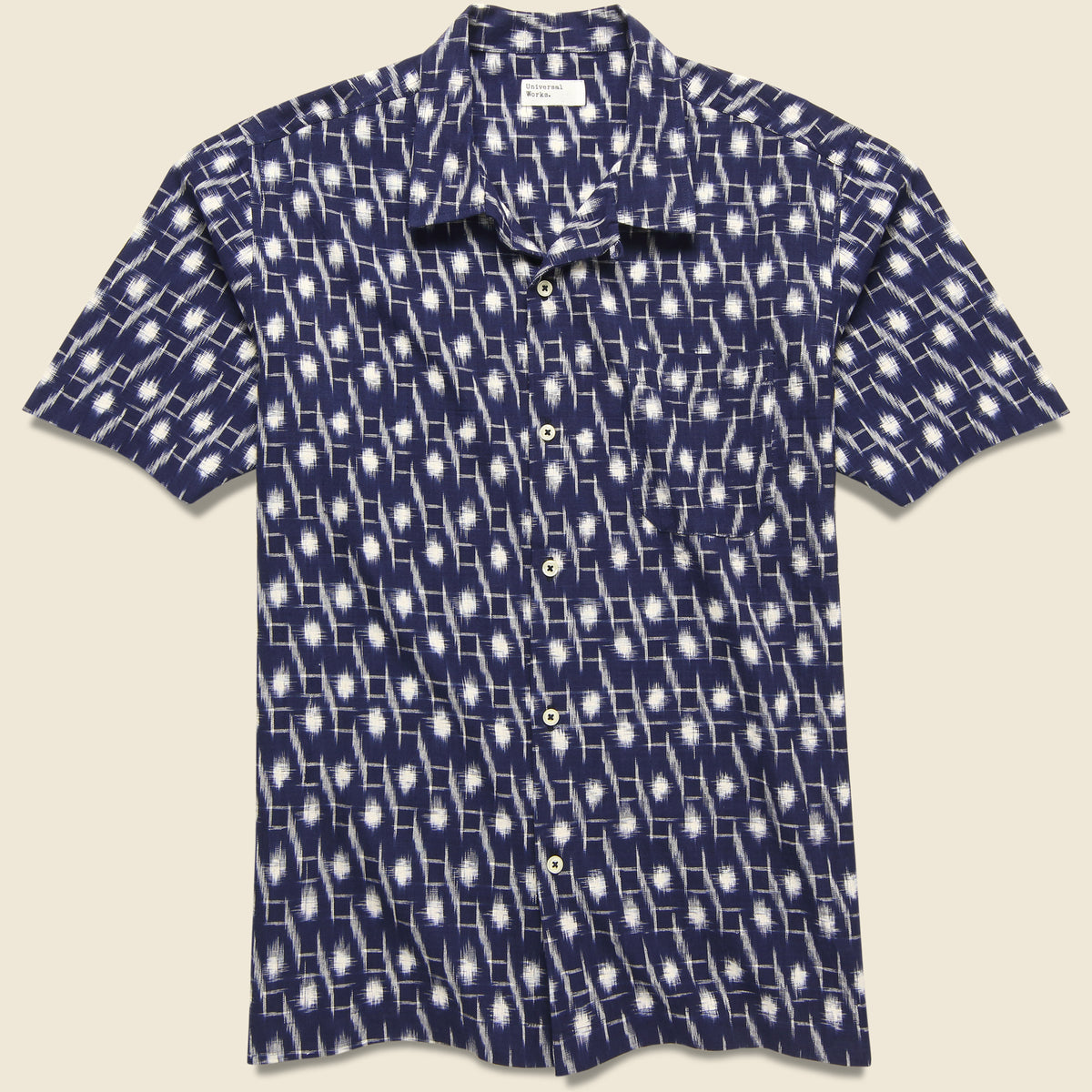 Ikat Road Shirt - Indigo