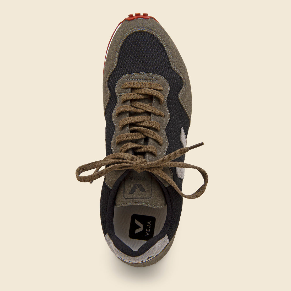 veja holiday black olive oxford grey