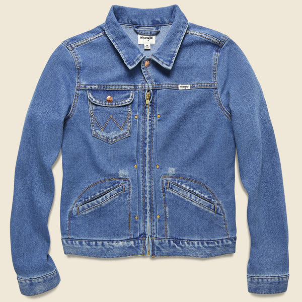 Heritage Zip Jacket - Classic Wash