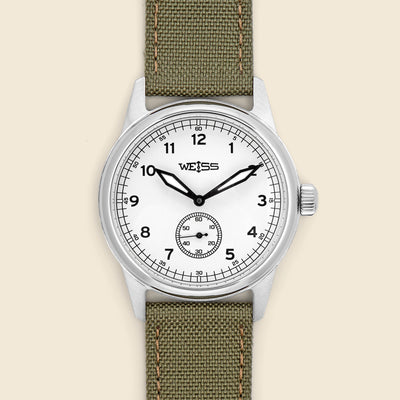 Field Watch MkIII Standard (Ivory) - Nylon Strap – Centric Instruments