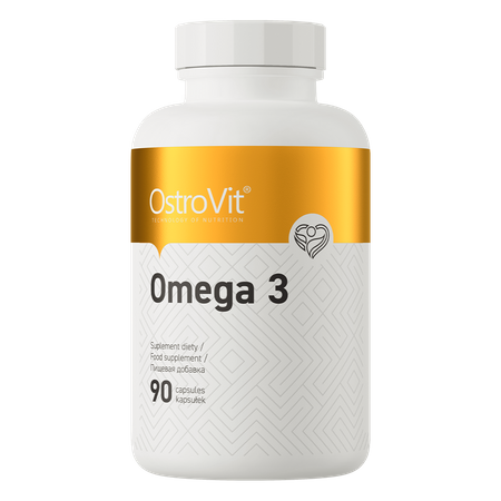 Omega 3 Fiske-olie, 90 kapsler/soft gels (Prisfald!!)