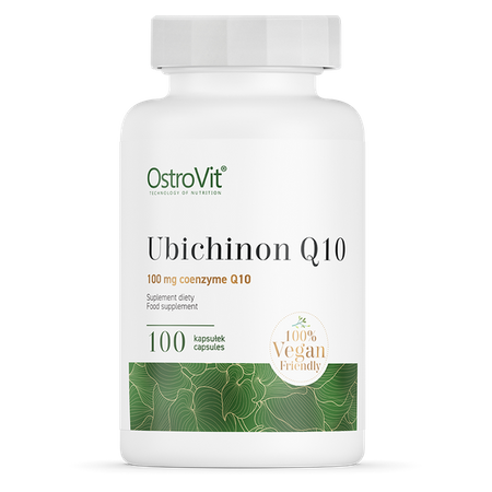 Se Ubiquinone Q10, Veganske, 100 mg, 60 kapsler hos vitaminone.dk