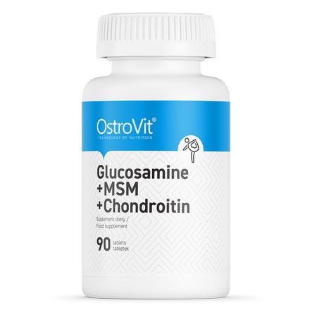 Billede af Glukosamin+ MSM + Chondroitin. 90 piller