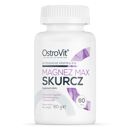 Magnesium og Kalium +Vitamin B6, 60 tabletter