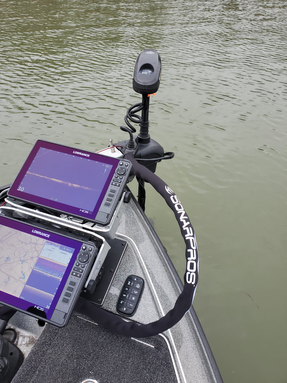 Fish Obsessed Trolling Motor Transducer Mount