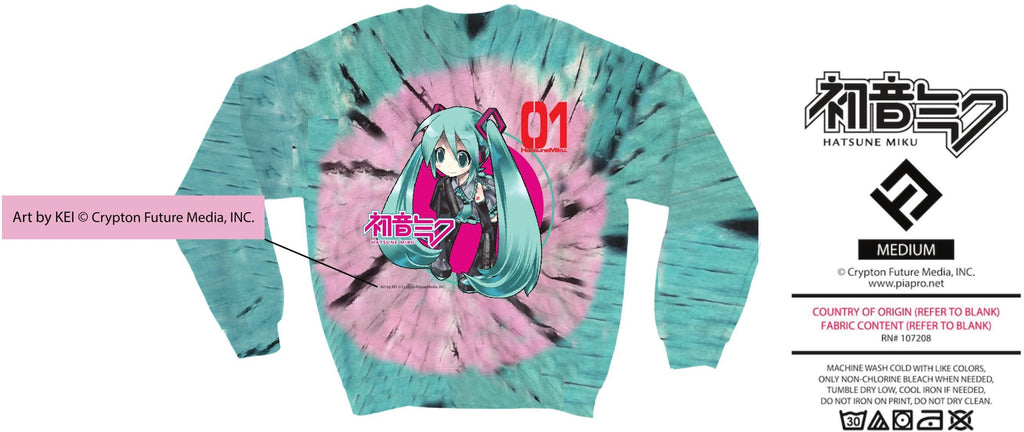 LサイズVR × HATSUNE MIKU HOODIE GRN