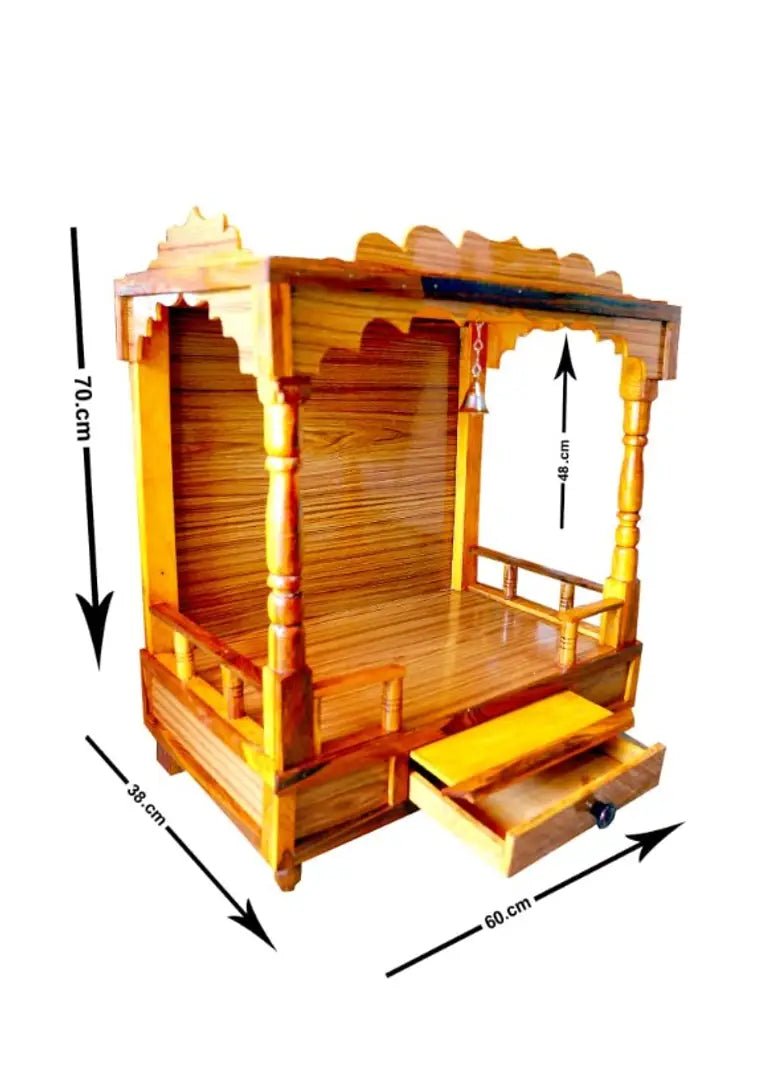 Beautiful Wooden Plywood Temple Home Temple Mandir for Pooja Home ...