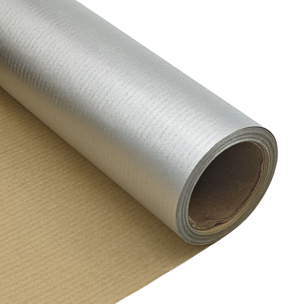 12ft Gold Wrapping Paper, Recycled Wrapping Paper, Kraft Wrapping