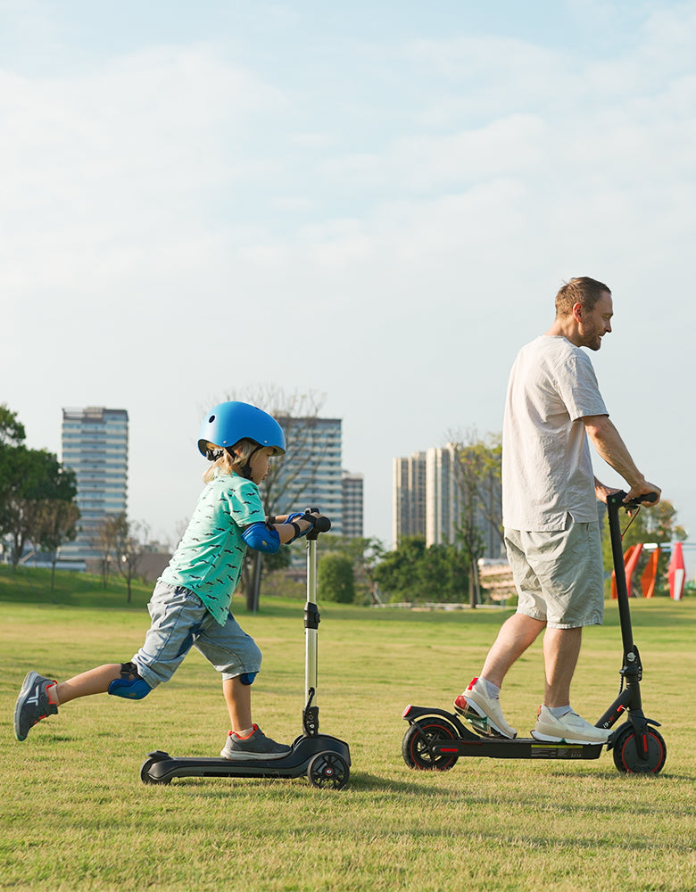childrens pink electric scooter