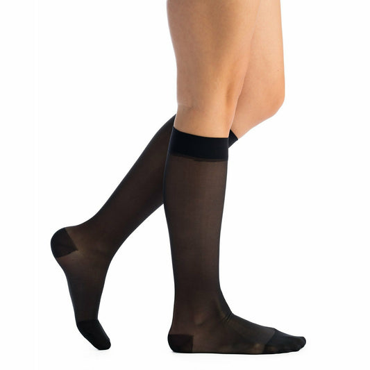  EvoNation Calcetines de compresión graduados hasta la rodilla  para hombre de 15-20 mmHg – Prenda de compresión de presión moderada :  Salud y Hogar