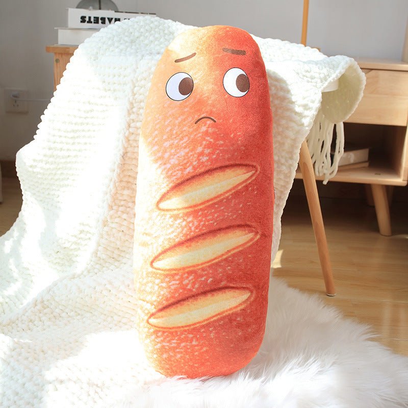 Creative Stuffed Bread Plush Toy Pillow