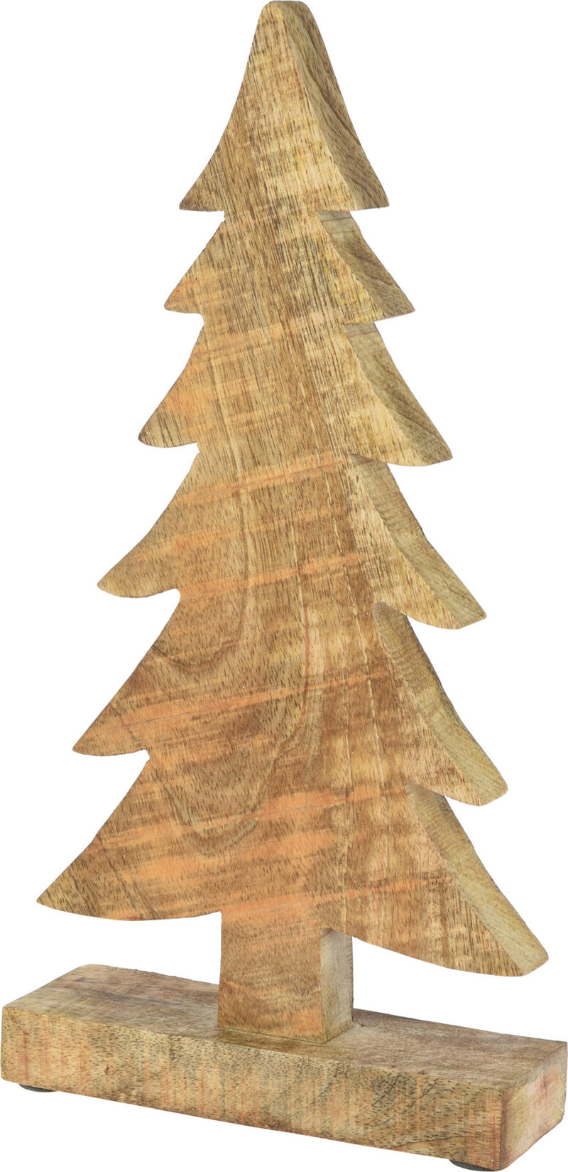 Aanmoediging Vriend room Deco Kerstboom hout 33cm