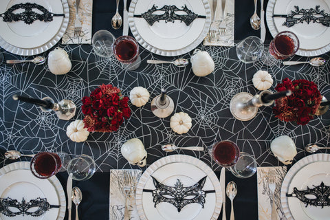 halloween tablescape