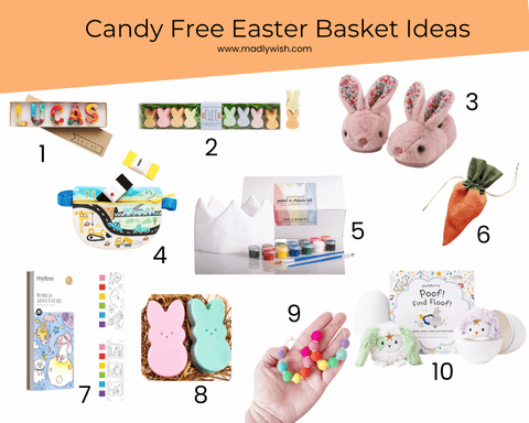 candy free easter stuffer ideas