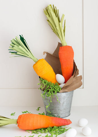 diy carrot decorations