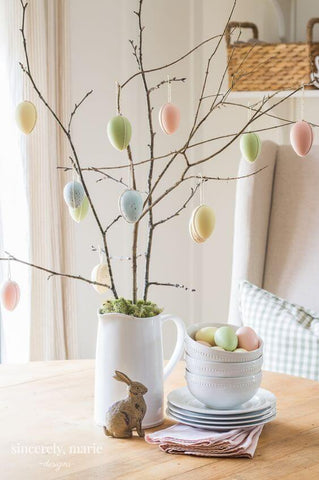 diy easter egg branch