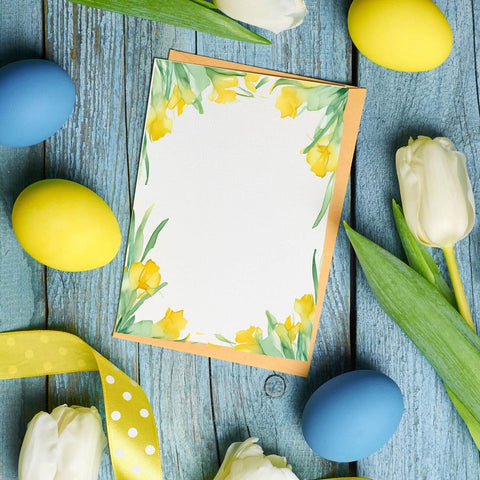 easter photo frame online