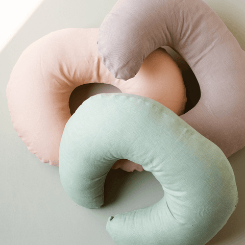linen nursing pillow covers