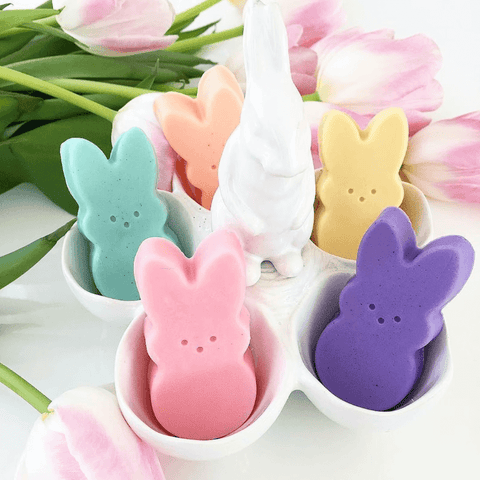 easter bunny peep soap