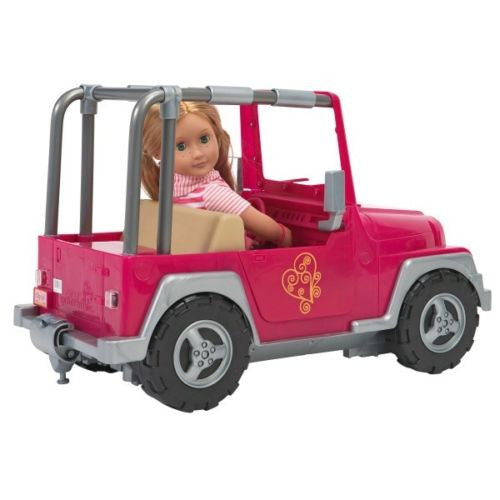 pink jeep toy car