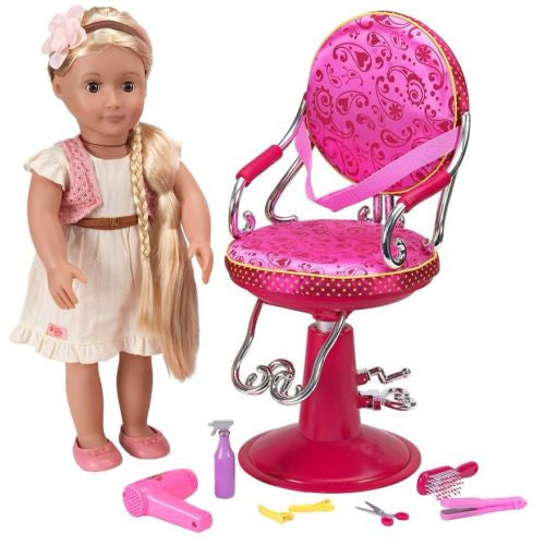 generation doll salon chair