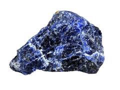 a raw lapis lazuli stone piece