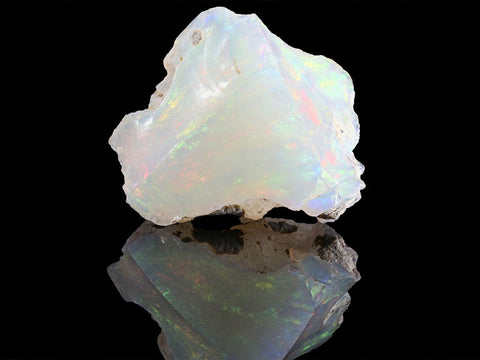 White opals with beautiful play of color