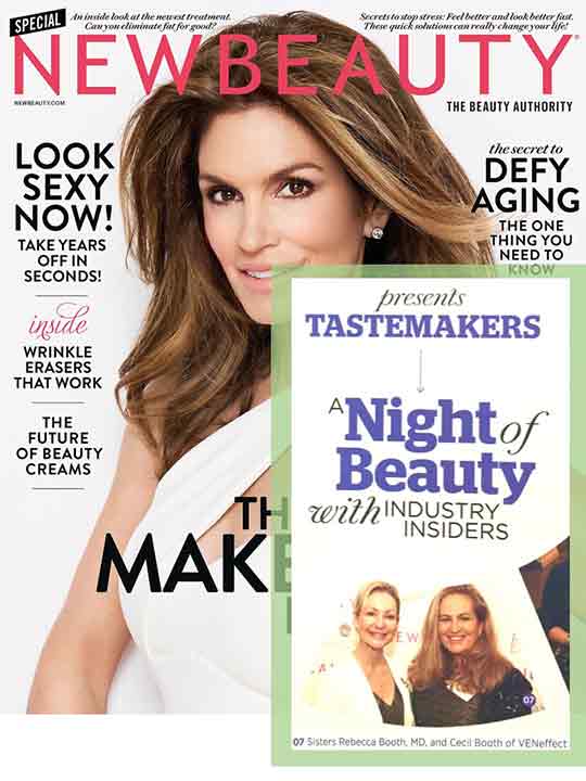 New Beauty Magazine & VENeffect Anti-Aging Skin Care co-founders