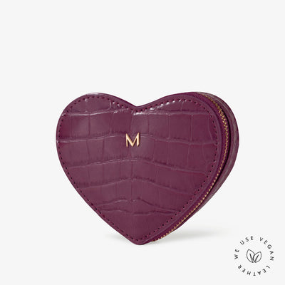 What Goes Around Comes Around Louis Vuitton Purple Vernis Heart