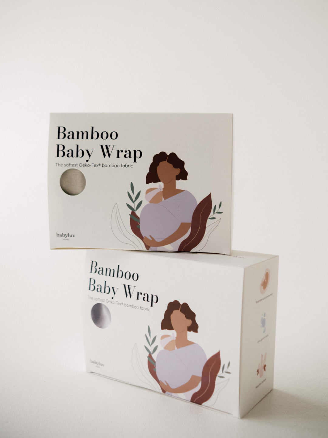 Bamboo fabric deals baby wrap